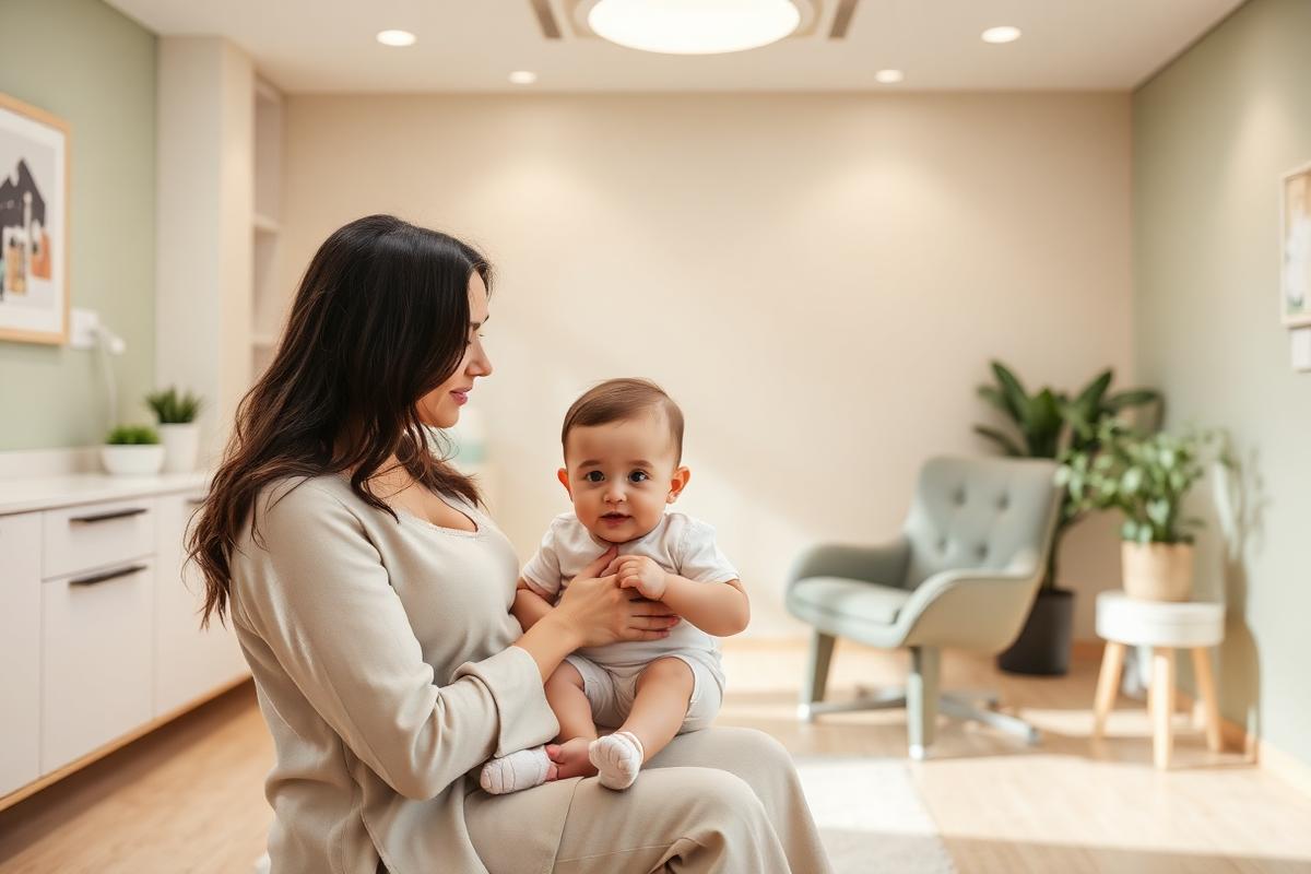 Consultório de nutrição materno-infantil